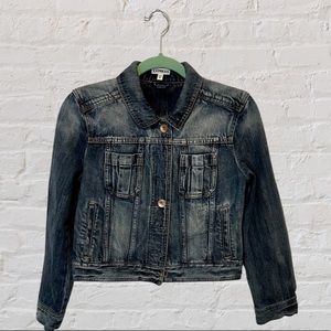 Cropped Express Jean jacket Size M